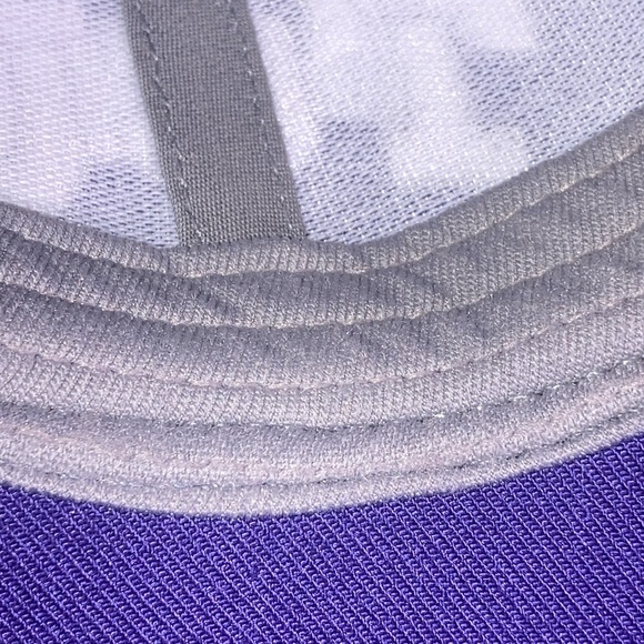 Mens Nike EUC OSFA Nike TCU Purple & Black Fitted Hat - Picture 7 of 7